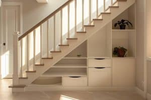 aménagement sous escalier