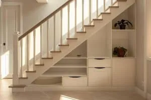 aménagement sous escalier