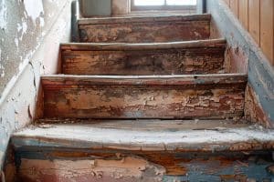 rénovation escalier bois