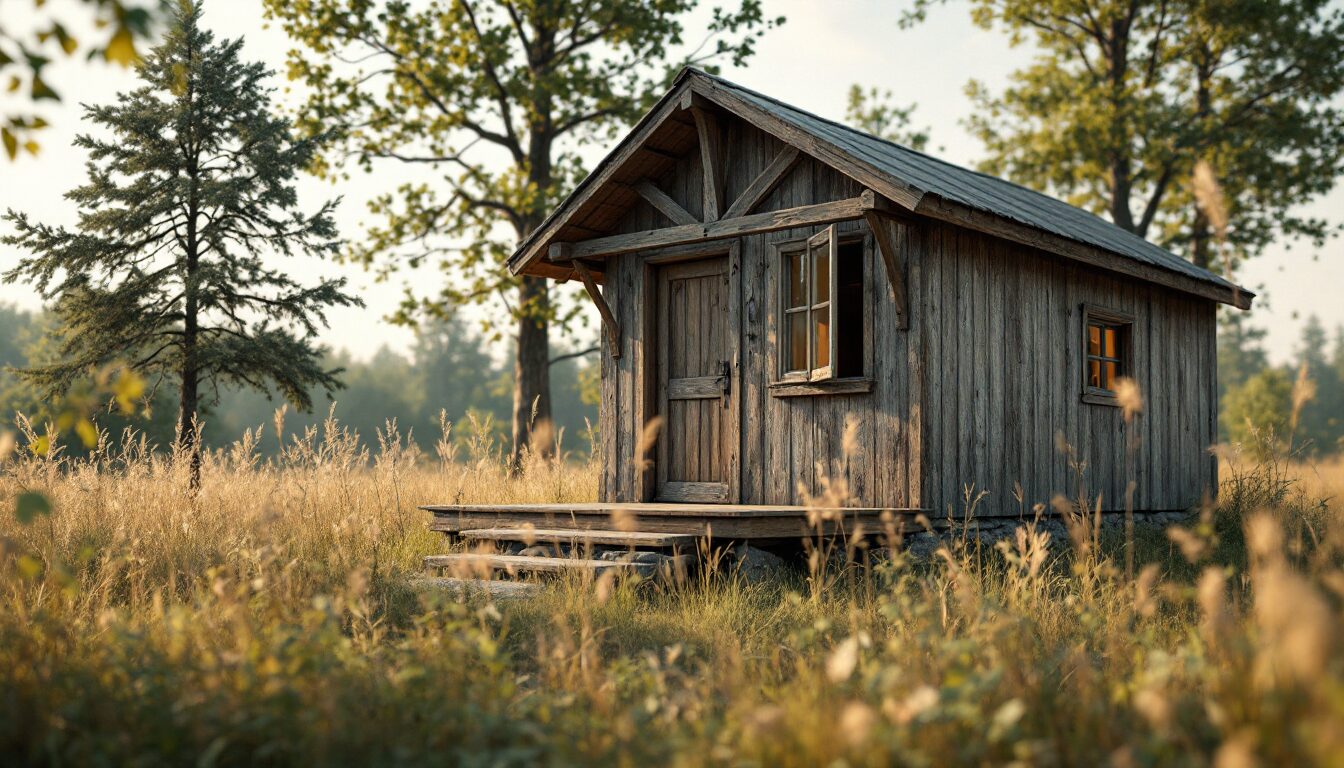 terrain non constructible avec cabanon cadastré