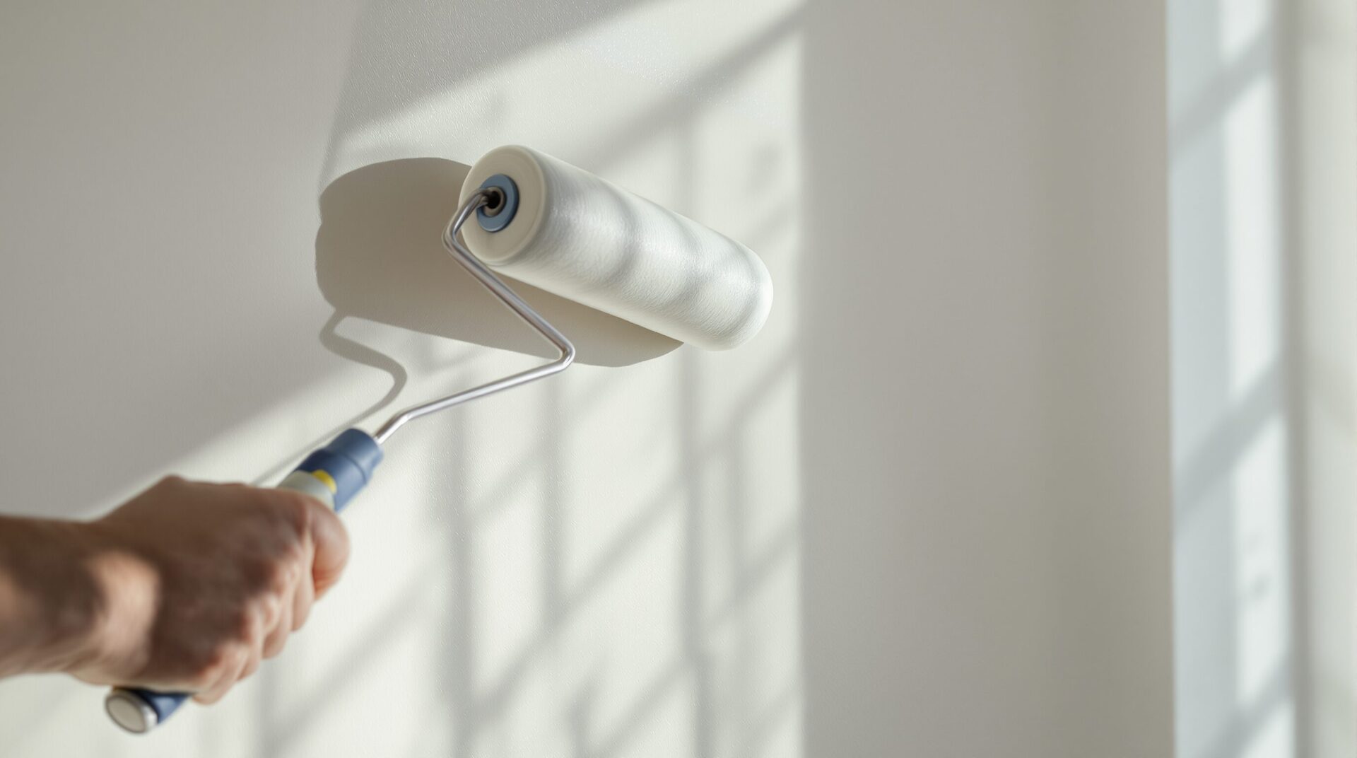 traces de rouleau peinture