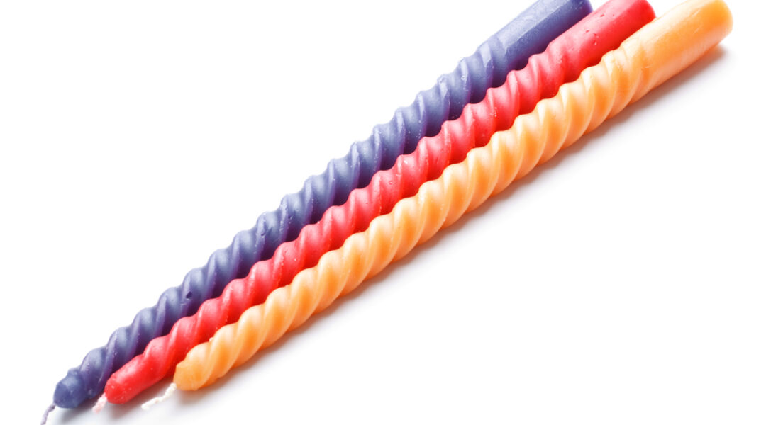 bougies torsadées