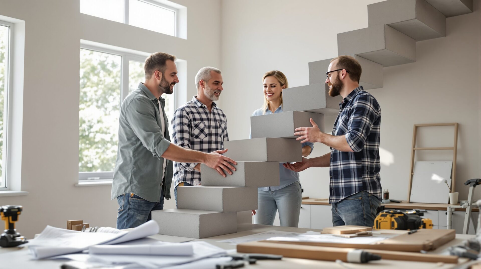 escalier béton en kit prix