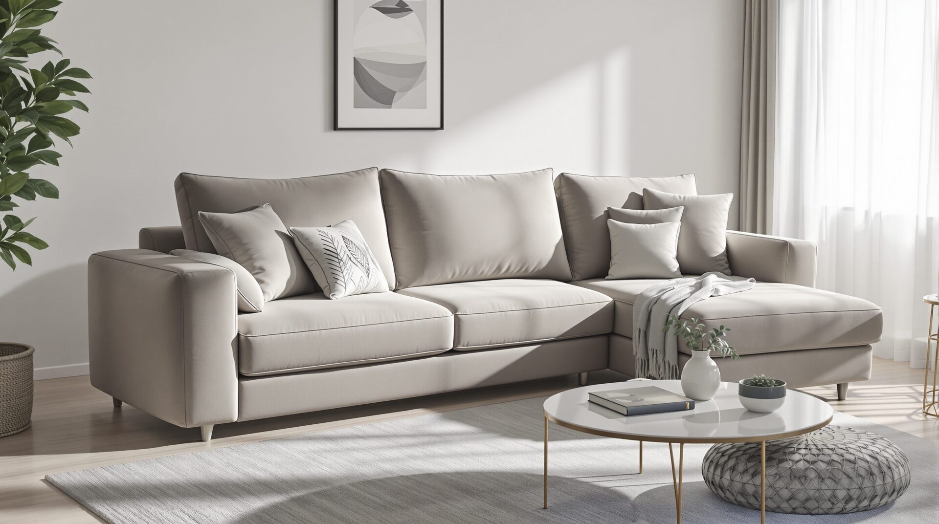 canapé d'angle convertible