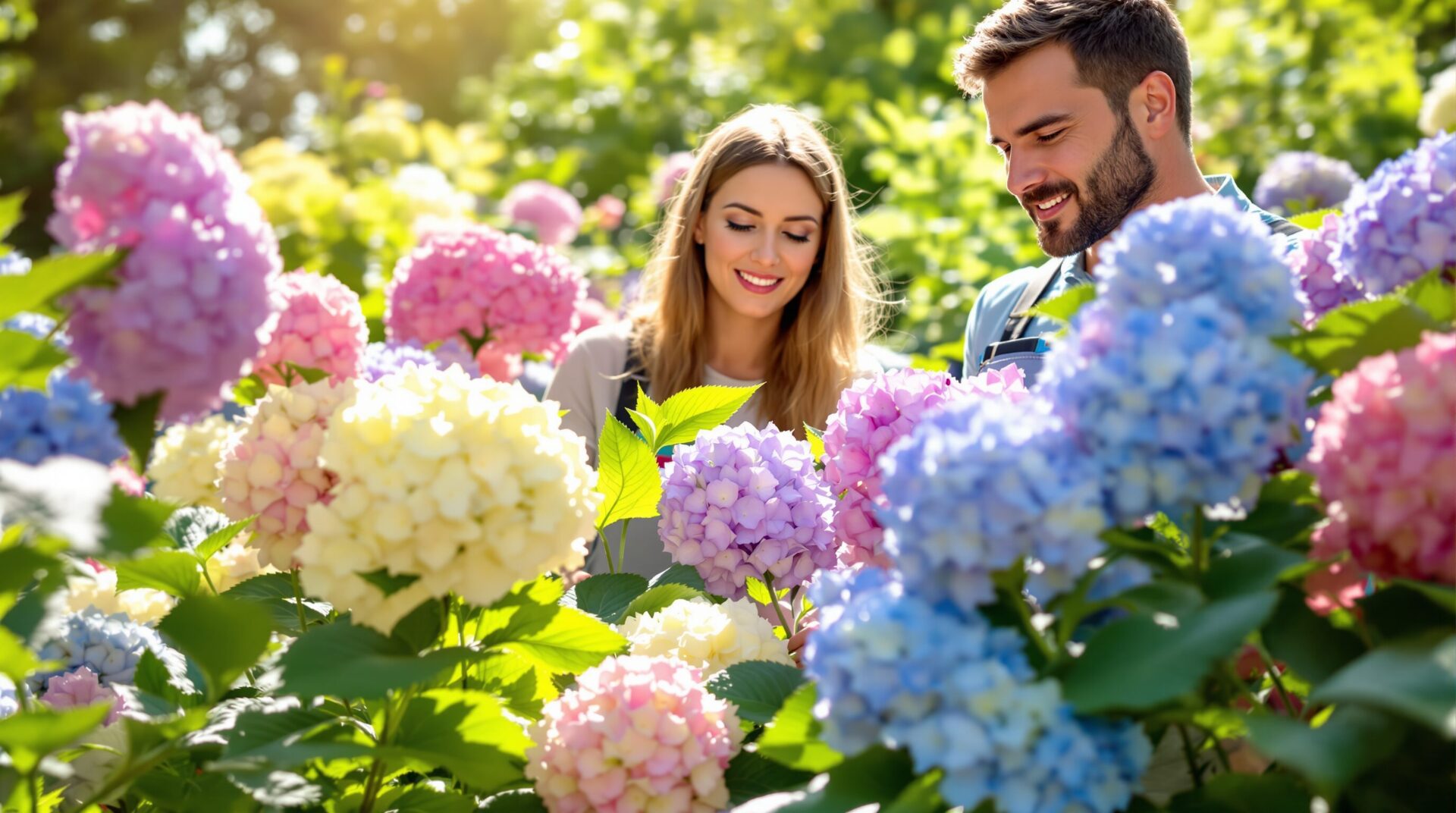 hortensia exposition soleil