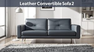 canapé convertible cuir