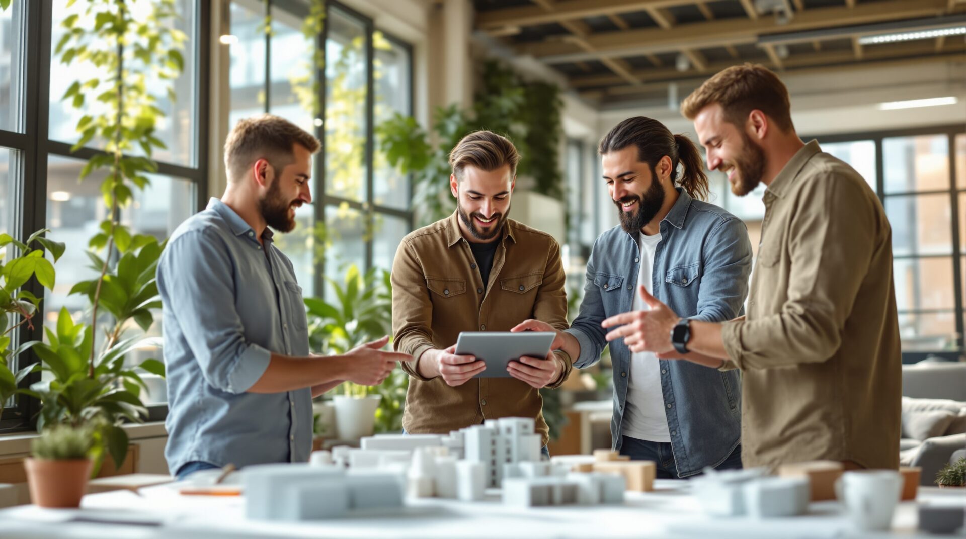 habitat hybride moderne