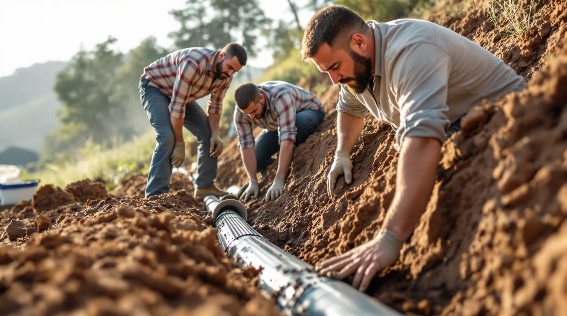 comment drainer un terrain argileux en pente