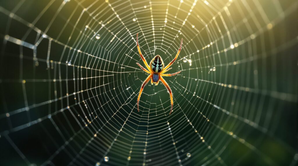 voir une araignée le matin