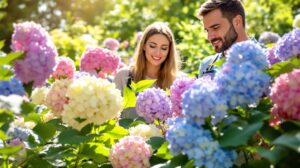 hortensia exposition soleil