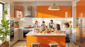 couleur chaude cuisine