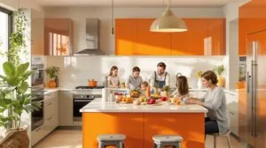 couleur chaude cuisine