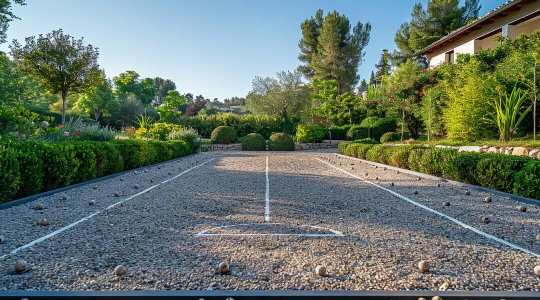Comment faire une piste de pétanque en gravier : guide étape par étape pour un terrain parfait