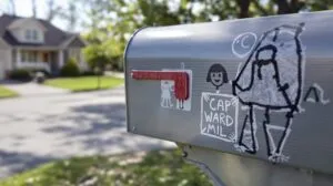 signes sur boîtes aux lettres