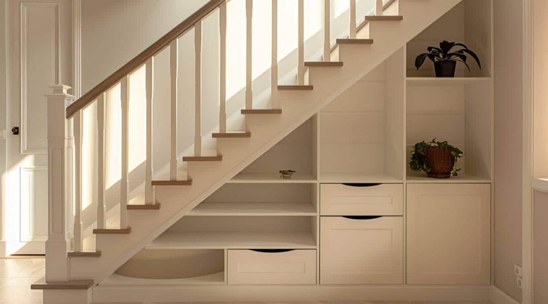 aménagement sous escalier