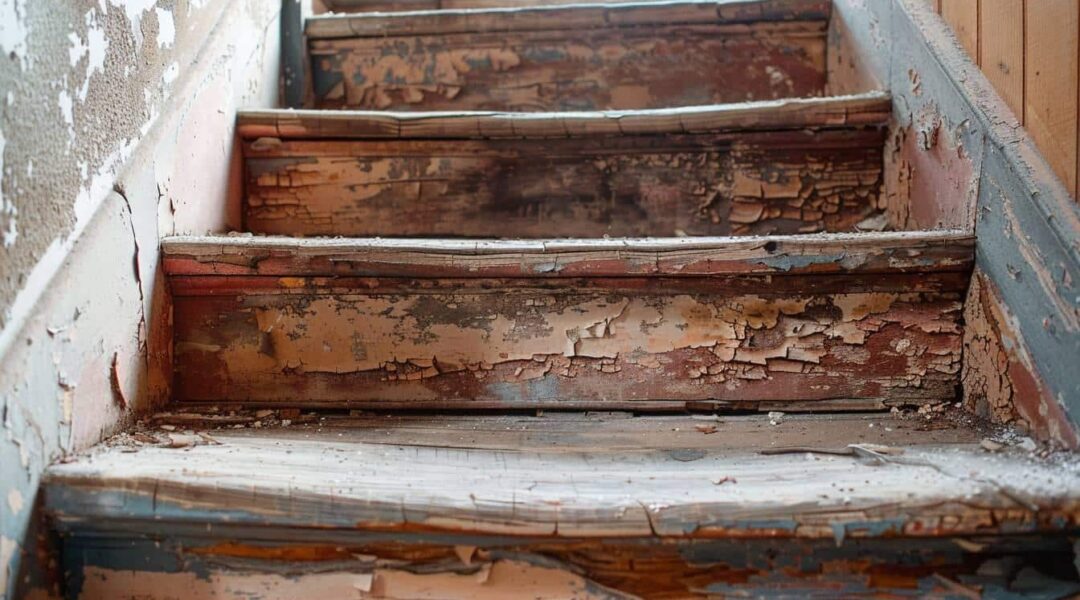 rénovation escalier bois