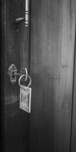 clé porte