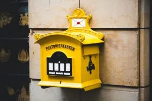 dimensions d’une boîte aux lettres