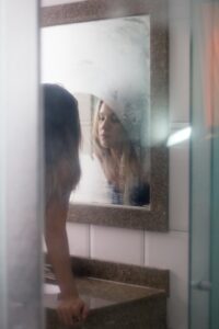 miroir douche