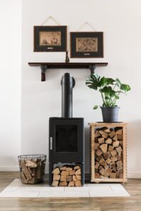 installation poêle à bois