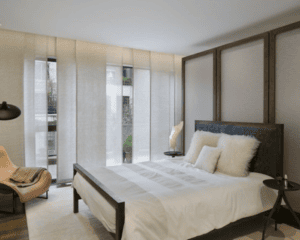 Chambre intime et confortable