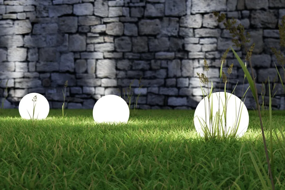 deux boules lumineuses