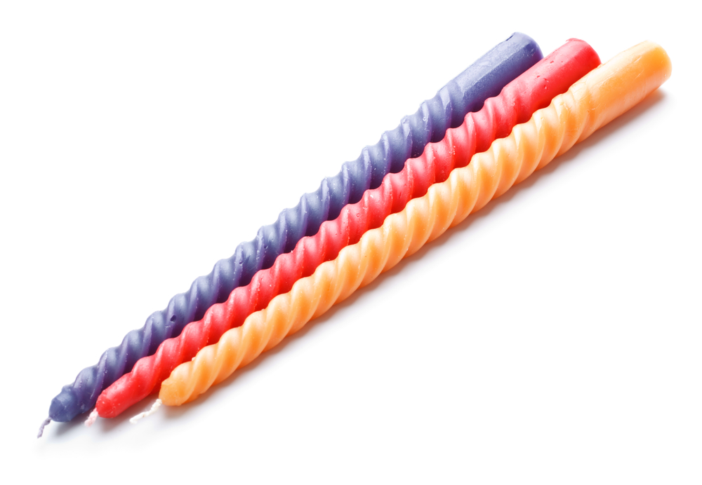 bougies torsadées