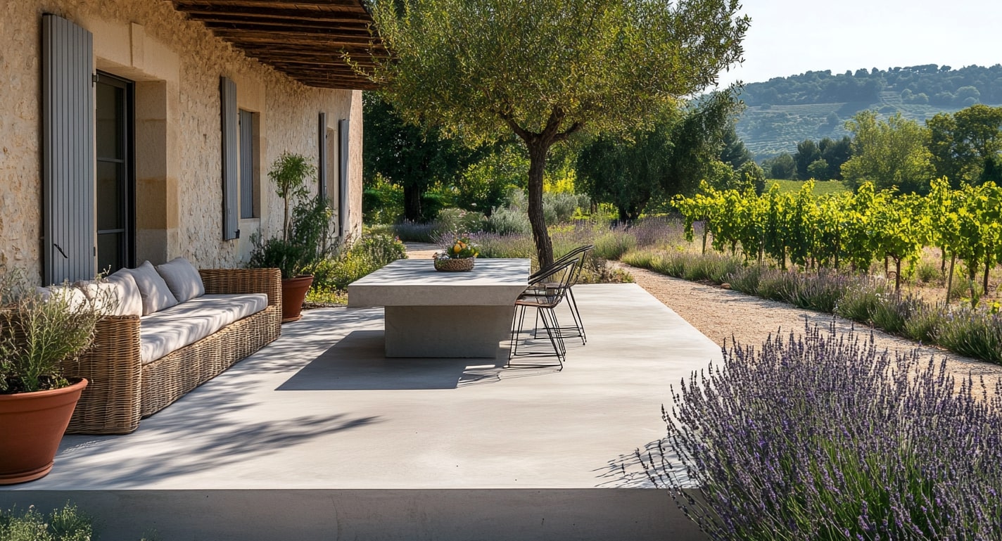 Realiser-une-terrasse-en-beton