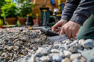 Comment calculer la quantité de gravier au m2 : guide pratique pour estimer vos besoins