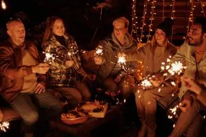 soirée entre amis