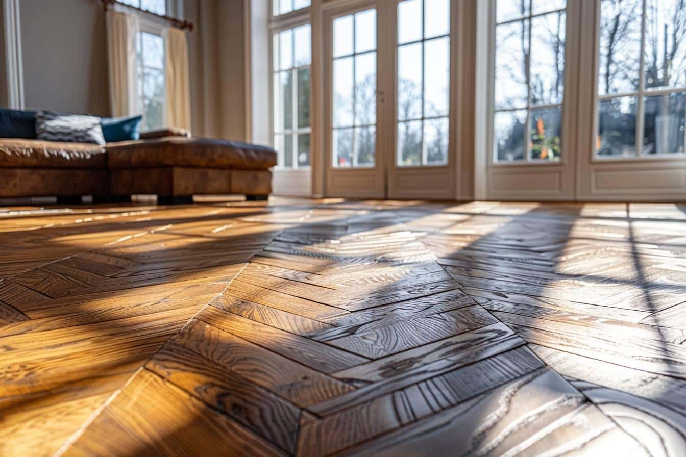 Le parquet chevron : élégance intemporelle et pose experte pour un intérieur raffiné