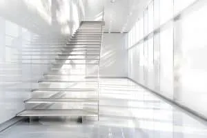 escalier limon central