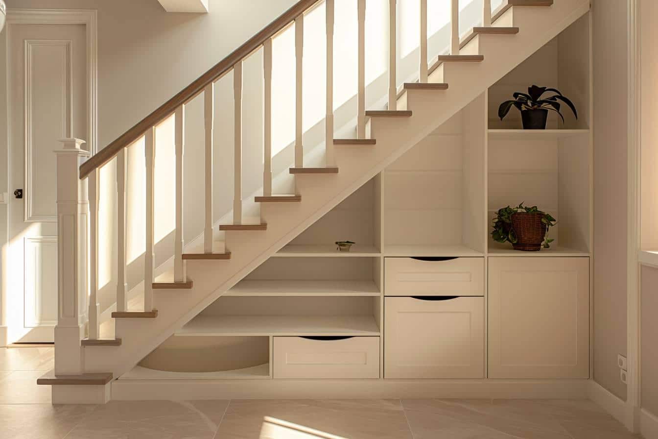 aménagement sous escalier