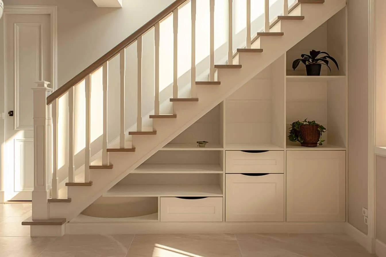 aménagement sous escalier