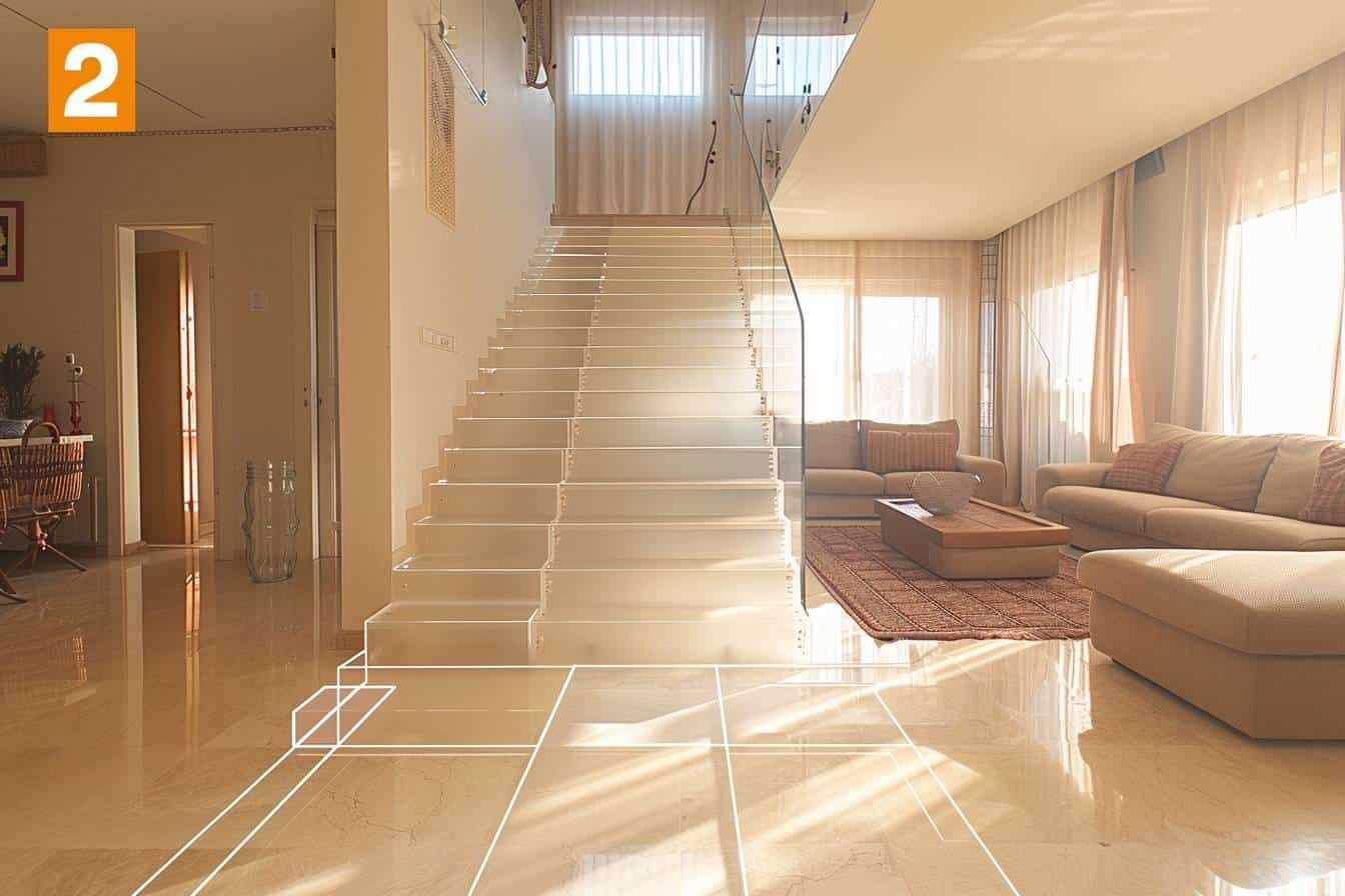 types escalier