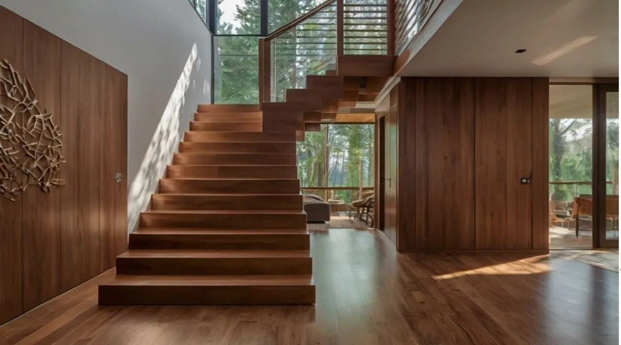 escalier bois
