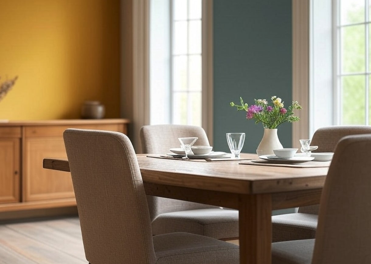 salle-a-manger-bleu-canard