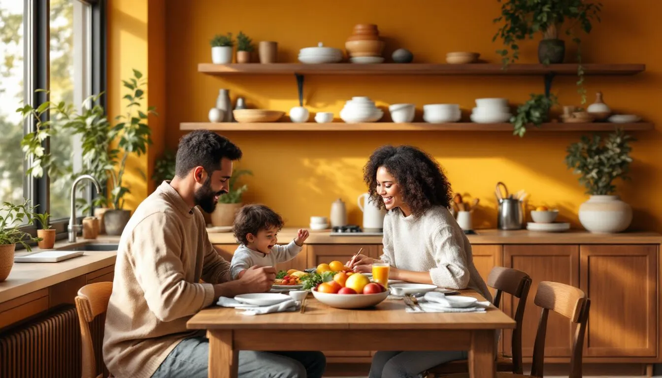 couleur chaude cuisine