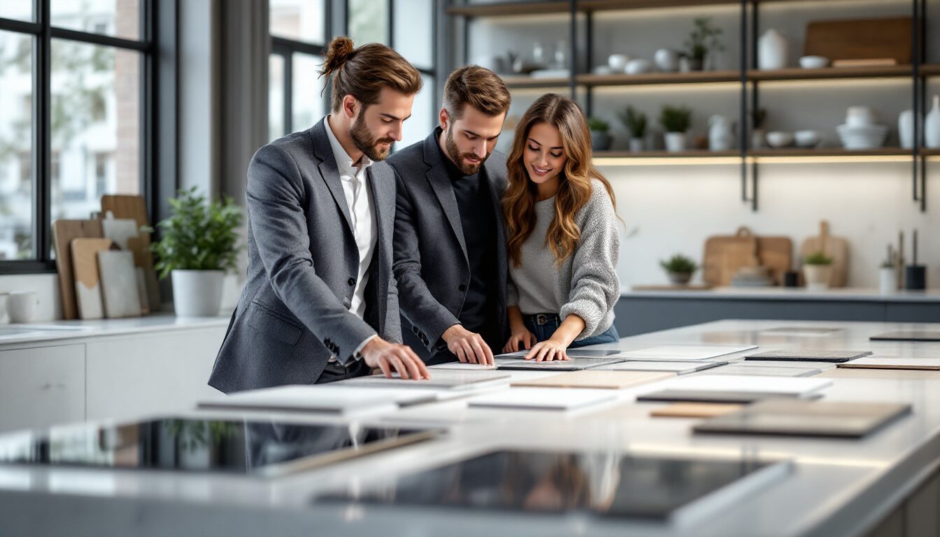 plan de travail sur mesure