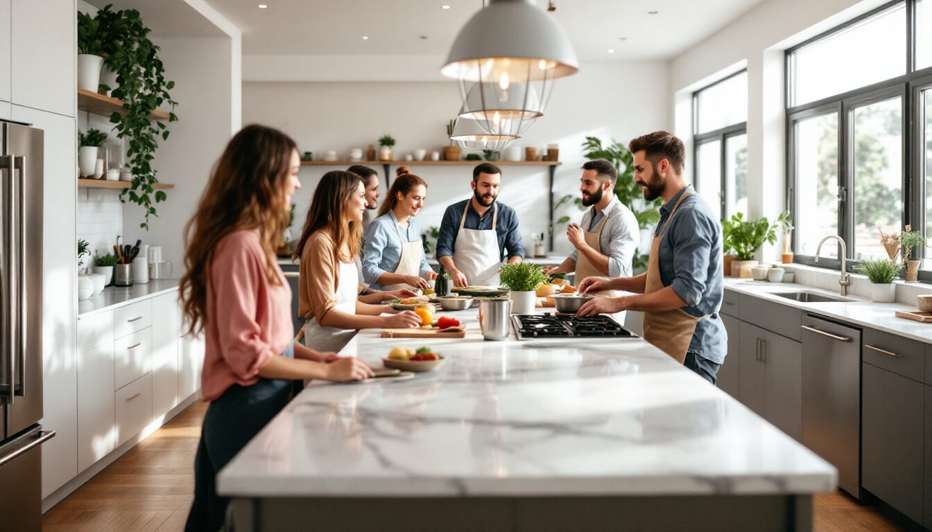 amenager une grande cuisine