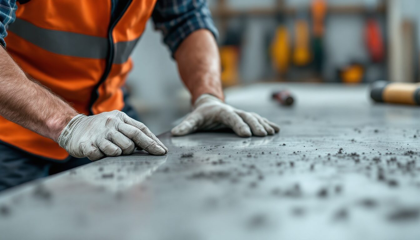 temps de séchage dalle béton 8 cm