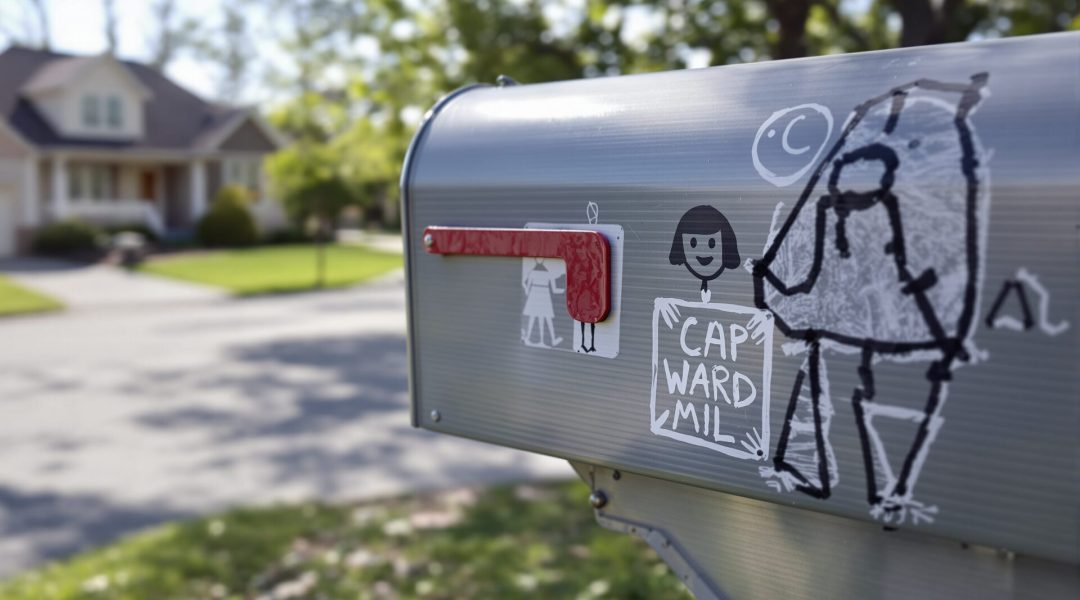 signes sur boîtes aux lettres