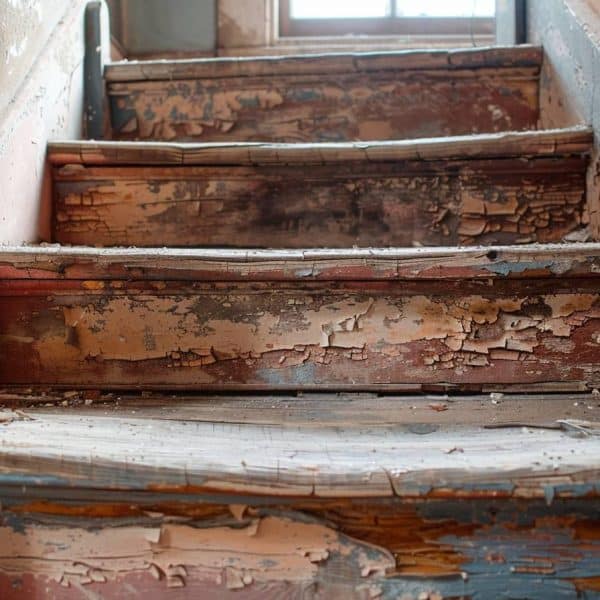 rénovation escalier bois