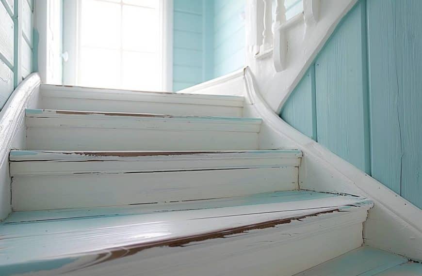 peindre un escalier en bois