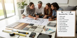 10 étapes pour préparer une rénovation