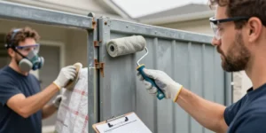 peindre acier exterieur