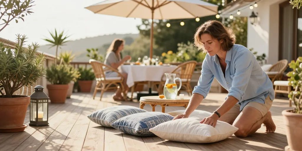 Aménagement extérieur : comment donner un air de vacances et valoriser sa terrasse ?