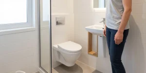 aménagement toilette 1m2