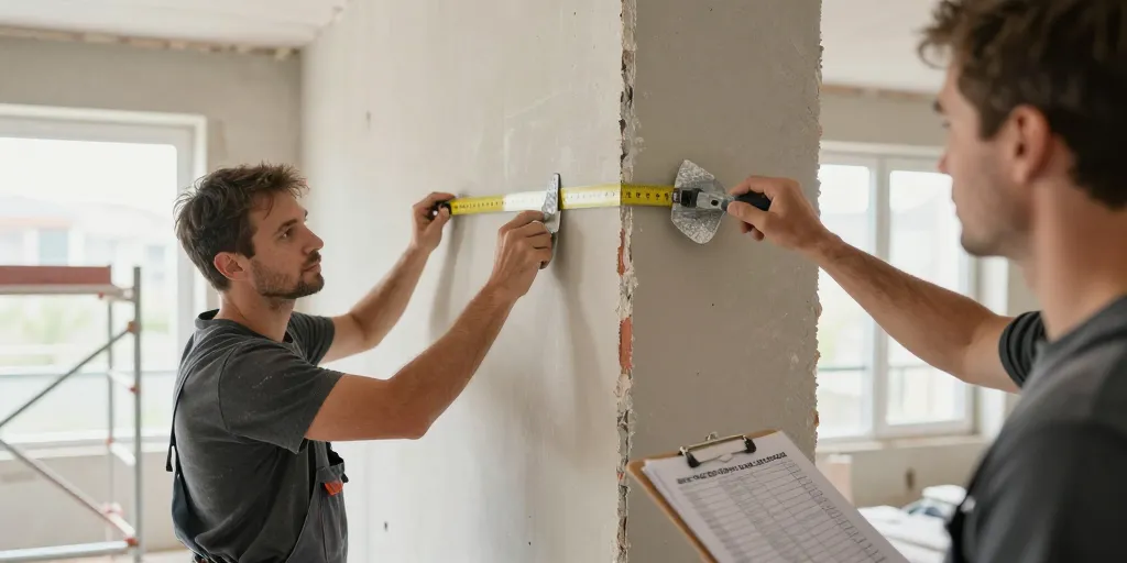 combien de m2 d'enduit par jour