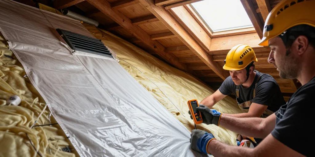 comment éviter la condensation sous toiture